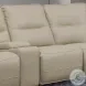 Victor Oyster 6 Piece Performance Fabric Power Reclining Sectional