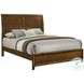 Ballard Walnut Brown Queen Sleigh Bed