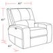 Swift Bourbon Power Recliner with Power Headrest