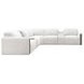 Anaheim White Performance Fabric 7 Piece Modular Power Reclining Sectional with Power Headrest