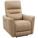 Taylor Brazilian Cappuccino Leather Zero Gravity Power Recliner