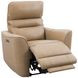 Taylor Brazilian Cappuccino Leather Zero Gravity Power Recliner