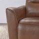 Taylor Brazilian Cocoa Leather Zero Gravity Power Recliner