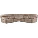Theon Stokes Toffee 7 Piece Modular Reclining Sectional
