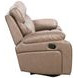 Theon Stokes Toffee Performance Fabric Reclining Loveseat