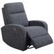 Thriller Natural Beauty Denim Power Swivel Glider Recliner