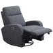 Thriller Natural Beauty Denim Power Swivel Glider Recliner