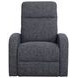 Thriller Natural Beauty Denim Power Swivel Glider Recliner