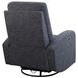 Thriller Natural Beauty Denim Power Swivel Glider Recliner