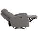 Thriller Natural Beauty Grey Power Swivel Glider Recliner