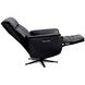 Tripp Cortana Blackberry Leather Swivel Power Recliner