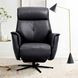 Tripp Cortana Blackberry Leather Swivel Power Recliner