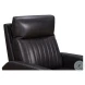 Munro Matteo Smokey Gray Swivel Glider Power Recliner with Power Headrest