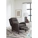 Viremont Slate Noire Leather Power Recliner