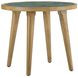 Novato Light Brown Round End Table