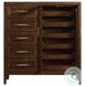 Marlow Sable 5 Drawer Gentlemans Chest