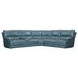 Whitman Verona Azure Cordless Leather Power Reclining Sectional