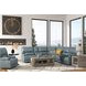 Whitman Verona Azure Cordless Leather Power Reclining Sectional