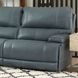 Whitman Verona Azure Cordless Leather Power Reclining Sectional