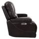 Whitman Verona Coffee Cordless Power Recliner with Power Headrest