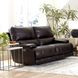 Whitman Verona Coffee Cordless Power Reclining Loveseat with Power Headrest