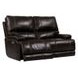Whitman Verona Coffee Cordless Power Reclining Loveseat with Power Headrest