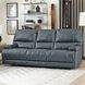 Whitman Verona Azure Cordless Power Reclining Sofa with Power Headrest