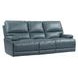 Whitman Verona Azure Cordless Power Reclining Sofa with Power Headrest
