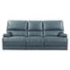 Whitman Verona Azure Cordless Power Reclining Sofa with Power Headrest