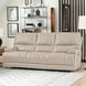 Whitman Verona Linen Cordless Power Reclining Sofa with Power Headrest