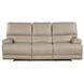 Whitman Verona Linen Cordless Power Reclining Sofa with Power Headrest