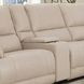 Whitman Verona Linen Leather 7 Piece Modular Power Reclining Sectional