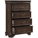 Lyndhurst Walnut 5 Drawer Chest