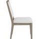 Lily Gray Upholstered Side Chair Set of 2