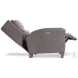 Weller Dark Gray Leather Power Recliner
