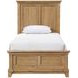 Sunstone Natural Twin Panel Bed