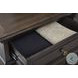 Hickory Creek Brown Velvet 10 Drawer Dresser