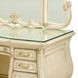Platine de Royale Champagne Vanity Set with Arched Mirror and Bench