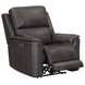 Easton Steamboat Brown Leather Zero Gravity Power Reclining Living Room Set with USB Charging