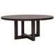 Harbor Drift Burnt Timber 72" Round Dining Table