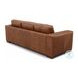 Inglewood Vintage Brown Derby Leather 92" Sofa