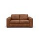 Inglewood Vintage Brown Derby Leather 64" Loveseat