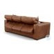 Inglewood Vintage Brown Derby Leather 91" Queen Sleeper Sofa