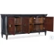Charleston Black And Brown TV Stand
