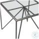 Fulton New Aged Bronze Side Table