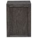 Foxrun Hollow Ravenwood Black 2 Drawer File Cabinet with Casters