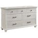 Silver Sands Gray 7 Drawer Dresser