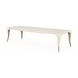 London Crest Creamy Pearl 122" Extendable Rectangular Dining Table