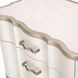 London Crest Creamy Pearl 3 Drawer Nightstand