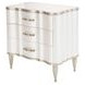 London Crest Creamy Pearl 3 Drawer Nightstand